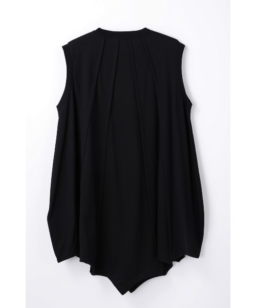 ENFOLD(エンフォルド)の「UMBRELLA TANK-TOP(タンクトップ・レディース・ライトブルー/ブラック/ホワイト・38)」の5枚目の写真