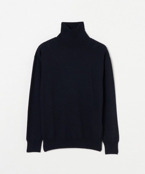 HELIOPOLE(エリオポール)の「<Letroyes> LAURE (TURTLE NECK) / ロール タートルネック(ニット/セーター・レディース・ネイビー/ブラウン/アイボリー/グリーン/レッド・1/2)」の4枚目の写真