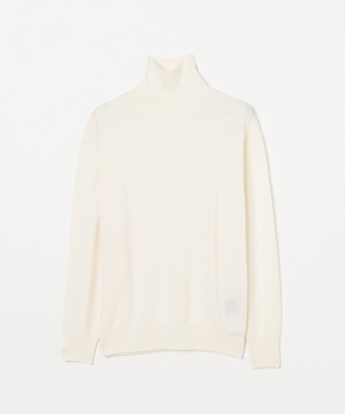 HELIOPOLE(エリオポール)の「<Letroyes> LAURE (TURTLE NECK) / ロール タートルネック(ニット/セーター・レディース・ネイビー/ブラウン/アイボリー/グリーン/レッド・1/2)」の1枚目の写真