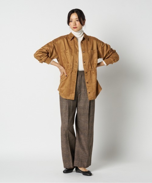 HELIOPOLE(エリオポール)の「<Letroyes> LAURE (TURTLE NECK) / ロール タートルネック(ニット/セーター・レディース・ネイビー/ブラウン/アイボリー/グリーン/レッド・1/2)」の21枚目の写真