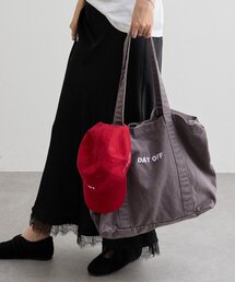 ウォッシュ加工ラージキャンバストート