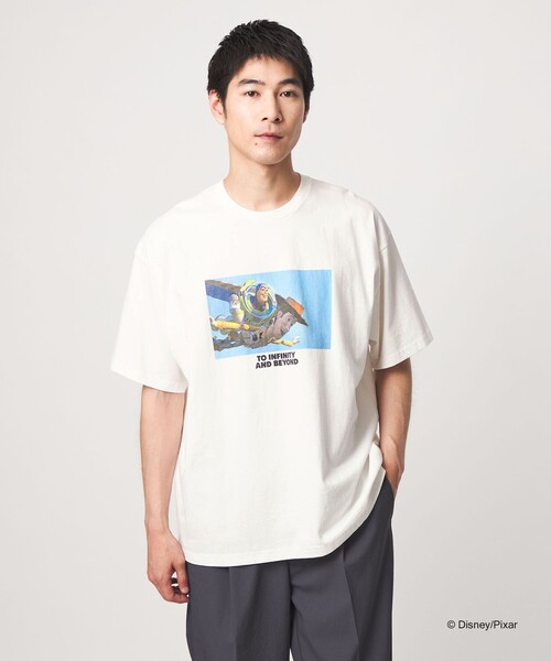 Disney(ディズニー)の「【別注】<URBAMENT>「トイ・ストーリー」半袖 Tシャツ(Tシャツ/カットソー・メンズ・その他1/ブラック/ホワイト/その他2・L/M/XL)」の1枚目の写真