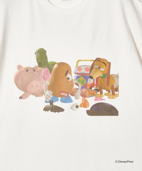 Disney(ディズニー)の「【別注】<URBAMENT>「トイ・ストーリー」半袖 Tシャツ(Tシャツ/カットソー・メンズ・その他1/ブラック/ホワイト/その他2・L/M/XL)」の12枚目の写真