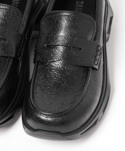 HARE（ハレ）の「ビルディングソールローファー(HARE)（ローファー・メンズ・ブラック/ブラック系その他・MEDIUM/LARGE）」の11枚目の写真