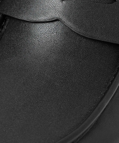 HARE（ハレ）の「ビルディングソールローファー(HARE)（ローファー・メンズ・ブラック/ブラック系その他・MEDIUM/LARGE）」の3枚目の写真