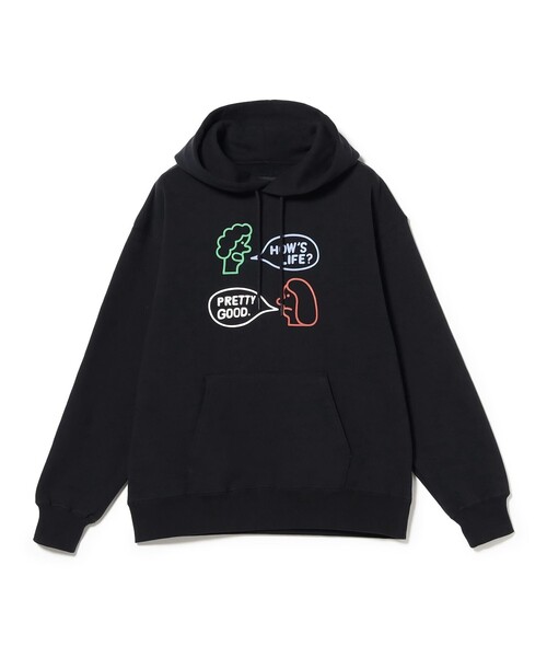 BEAMS T(ビームスティー)の「TOMOE MIYAZAKI / Hoodie(スウェット・メンズ・ネイビー・XS/S/M/L)」の1枚目の写真