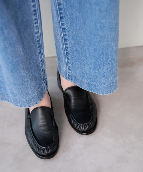 U by SPICK&SPAN(ユーバイスピックアンドスパン)の「CORSO ROMA 9 / コルソローマノーヴェ ローファー(ローファー・レディース・ブラック・38/36/37)」の3枚目の写真