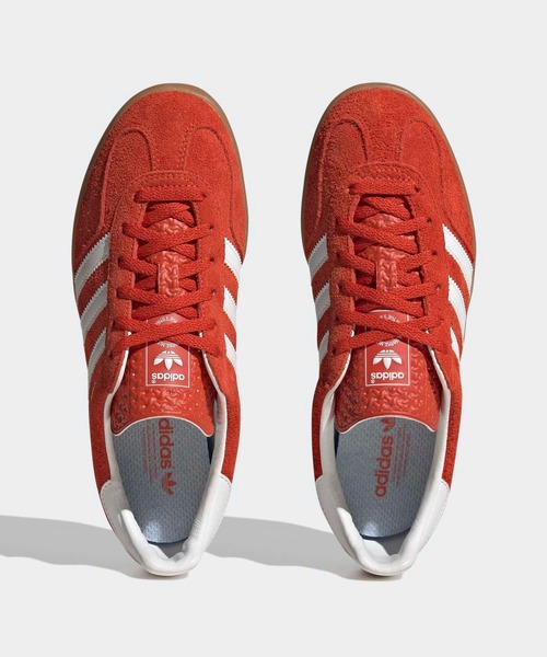 adidas(アディダス)の「ガゼル インドア / Gazelle Indoor / アディダスオリジナルス adidas Originals(スニーカー・レディース・オレンジ・22.0cm/22.5cm/23.0cm/23.5cm/24.0cm/24.5cm/25.0cm/25.5cm/26.0cm/26.5cm/27.0cm/27.5cm/28.0cm/28.5cm/29.0cm)」の2枚目の写真