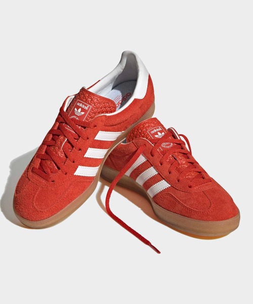 adidas(アディダス)の「ガゼル インドア / Gazelle Indoor / アディダスオリジナルス adidas Originals(スニーカー・レディース・オレンジ・22.0cm/22.5cm/23.0cm/23.5cm/24.0cm/24.5cm/25.0cm/25.5cm/26.0cm/26.5cm/27.0cm/27.5cm/28.0cm/28.5cm/29.0cm)」の4枚目の写真