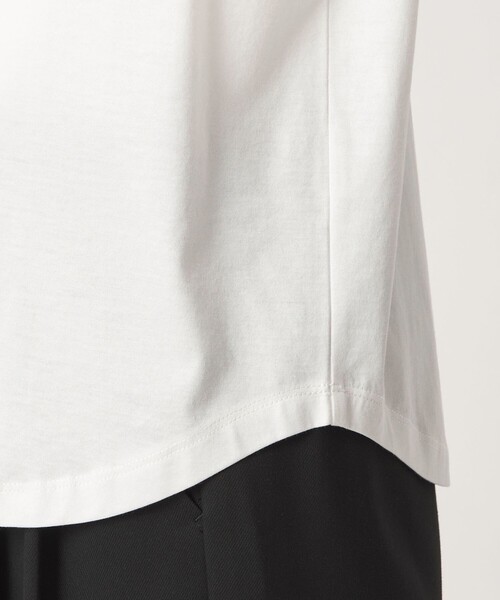 green label relaxing(グリーンレーベルリラクシング)の「ドット ソデ チュール プルオーバー カットソー(Tシャツ/カットソー・レディース・ブラック/オフホワイト・FREE)」の9枚目の写真