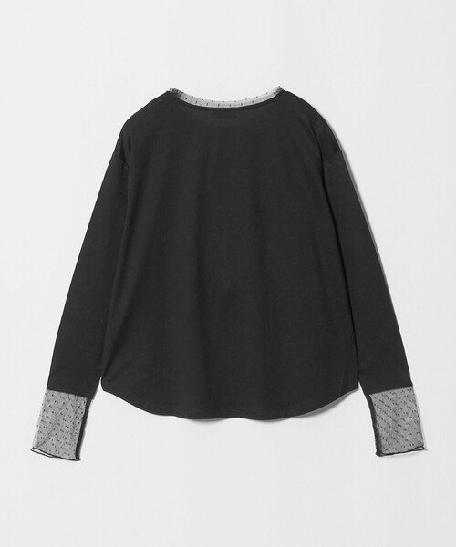 green label relaxing(グリーンレーベルリラクシング)の「ドット ソデ チュール プルオーバー カットソー(Tシャツ/カットソー・レディース・ブラック/オフホワイト・FREE)」の20枚目の写真