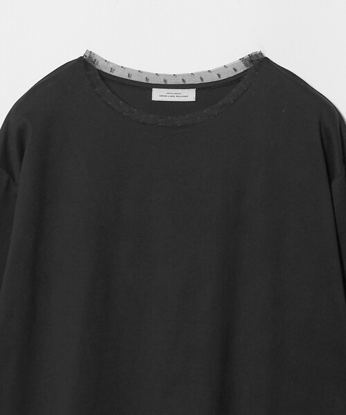 green label relaxing(グリーンレーベルリラクシング)の「ドット ソデ チュール プルオーバー カットソー(Tシャツ/カットソー・レディース・ブラック/オフホワイト・FREE)」の21枚目の写真