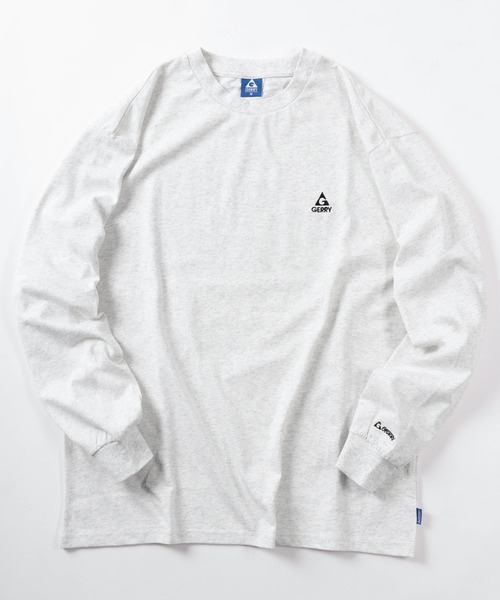 GERRY(ジェリー)の「【70】【GERRY/ジェリー】アウトドア グラフィック ロゴ刺繍 クルーネック ロングスリーブ Tシャツ/ロンT/アウトドア/アメカジ(Tシャツ/カットソー・メンズ・ブラウン/ホワイト系/ブラック系/グレー系/ホワイト/ブラウン系/グレー/ブラック・M/L/XL)」の11枚目の写真