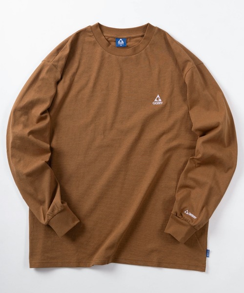 GERRY(ジェリー)の「【70】【GERRY/ジェリー】アウトドア グラフィック ロゴ刺繍 クルーネック ロングスリーブ Tシャツ/ロンT/アウトドア/アメカジ(Tシャツ/カットソー・メンズ・ブラウン/ホワイト系/ブラック系/グレー系/ホワイト/ブラウン系/グレー/ブラック・M/L/XL)」の15枚目の写真