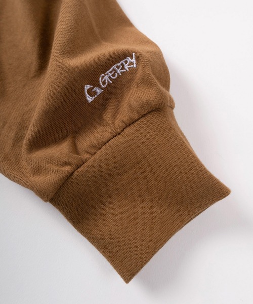 GERRY(ジェリー)の「【70】【GERRY/ジェリー】アウトドア グラフィック ロゴ刺繍 クルーネック ロングスリーブ Tシャツ/ロンT/アウトドア/アメカジ(Tシャツ/カットソー・メンズ・ブラウン/ホワイト系/ブラック系/グレー系/ホワイト/ブラウン系/グレー/ブラック・M/L/XL)」の20枚目の写真