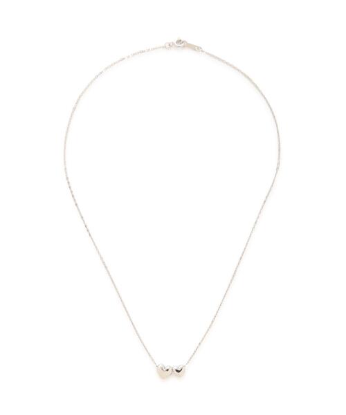 ucalypt（ユーカリプト）の「【ucalypt】ダブルハートネックレス（ネックレス・レディース・シルバー/ゴールド・ﾌﾘ-）」の2枚目の写真