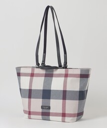 クレストブリッジチェックPVCトート