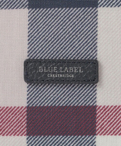BLUE LABEL CRESTBRIDGE（ブルーレーベルクレストブリッジ）の「クレストブリッジチェックPVCトート（ショルダーバッグ・レディース・パープル系その他4/レッド・FREE）」の13枚目の写真