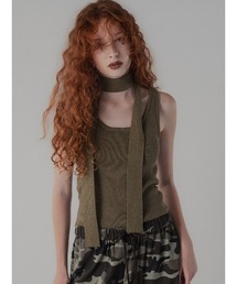TIE WITH KNIT TANK