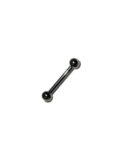 MORPH(モルフ)の「MORPH モルフ バーベル ボディーピアス 12ゲージ 6mm~16mm(ピアス(片耳用)・レディース・ブラック・8/10/12/14/16/6)」の5枚目の写真