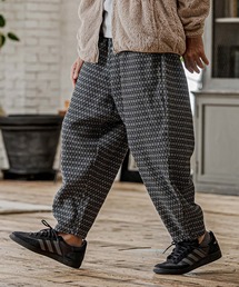 mp15328- Denim Jacquard Curve Pants デニムジャカードカーブパンツ(CAM26AW-006)