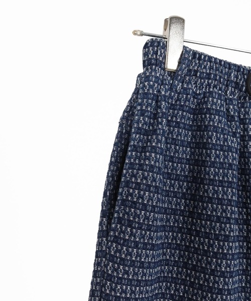 CAMBIO(カンビオ)の「mp15328- Denim Jacquard Curve Pants デニムジャカードカーブパンツ(CAM26AW-006)(その他パンツ・メンズ・ブラック/ネイビー/インディゴブルー・S/M/L)」の7枚目の写真