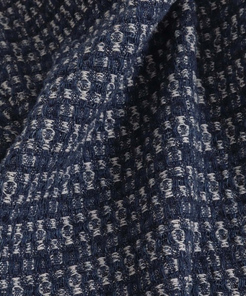 CAMBIO(カンビオ)の「mp15328- Denim Jacquard Curve Pants デニムジャカードカーブパンツ(CAM26AW-006)(その他パンツ・メンズ・ブラック/ネイビー/インディゴブルー・S/M/L)」の10枚目の写真