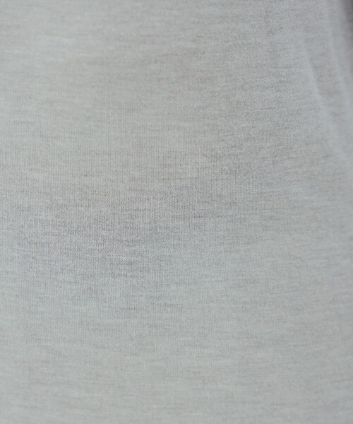 BEAMS HEART(ビームスハート)の「レイヤード風 タートルネック プルオーバー(Tシャツ/カットソー・レディース・ワイン/ホワイト系その他5/グレー・FREE)」の17枚目の写真