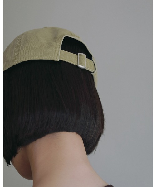 anuke(アンヌーク)の「Bicolor Baseball Cap(キャップ・レディース・ベージュ/ホワイト・FREE)」の14枚目の写真