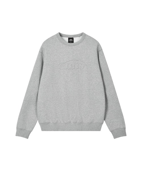 EMIS(イミス)の「EMBOSSED LOGO SWEATSHIRT(スウェット・レディース・ピンク/ネイビー/クリーム/パープル/グレー・MEDIUM/LARGE/SMALL)」の10枚目の写真