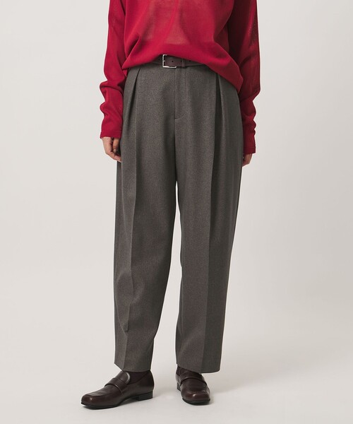 MARW UNITED ARROWS（マルゥ ユナイテッドアローズ）の「＜MARW UNITED ARROWS＞タック テーパード パンツ（スラックス・レディース・ダークグレー/ネイビー・36/38）」の6枚目の写真