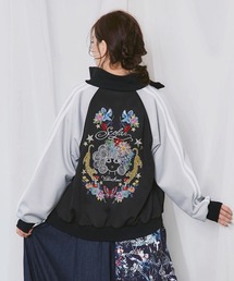 WEICA（ウェイカ）の「ScoLar(スカラー) スカラー×ヒョウ柄 刺繍ジャケット（ブルゾン）」
