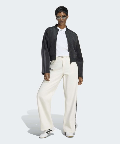 adidas(アディダス)の「コーデュロイ SST トラックトップ / ジャージ / トラックジャケット / アディダスオリジナルス adidas Originals(ジャージ・レディース・ブラック・LARGE/3XL/XX-LARGE/X-SMALL/SMALL/MEDIUM/X-LARGE)」の5枚目の写真