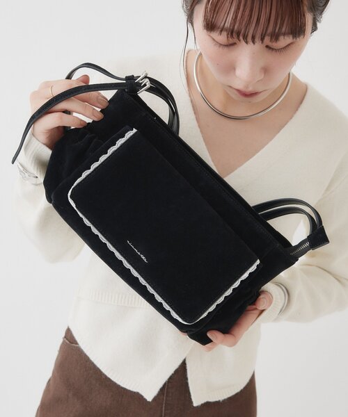 mystic（ミスティック）の「【@_tulip08企画】マルチポケットワイドボストンbag（トートバッグ・レディース・ブラウン/ブラック・ONE SIZE）」の3枚目の写真