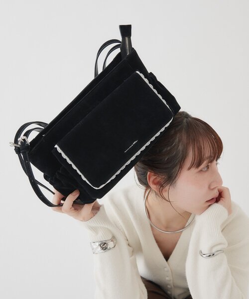 mystic（ミスティック）の「【@_tulip08企画】マルチポケットワイドボストンbag（トートバッグ・レディース・ブラウン/ブラック・ONE SIZE）」の9枚目の写真