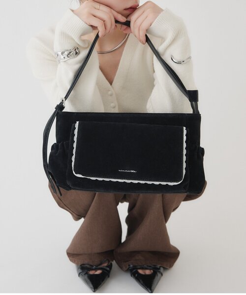 mystic（ミスティック）の「【@_tulip08企画】マルチポケットワイドボストンbag（トートバッグ・レディース・ブラウン/ブラック・ONE SIZE）」の11枚目の写真