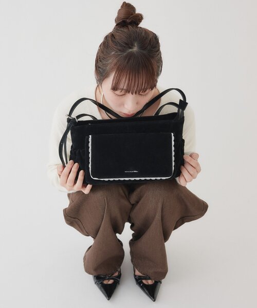 mystic（ミスティック）の「【@_tulip08企画】マルチポケットワイドボストンbag（トートバッグ・レディース・ブラウン/ブラック・ONE SIZE）」の20枚目の写真