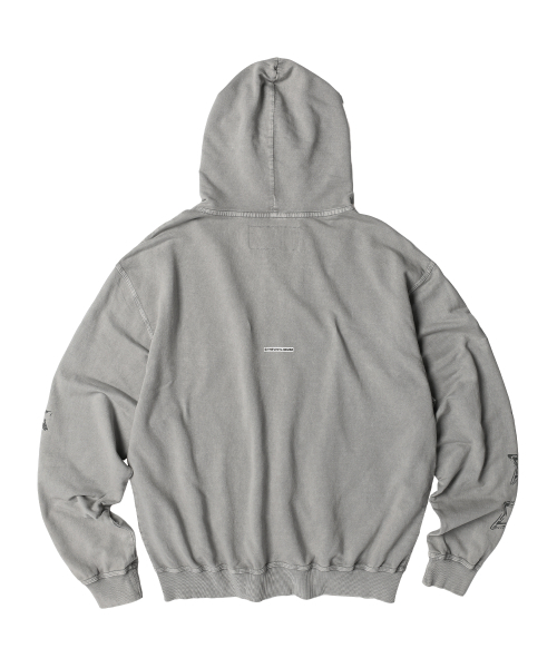 THEVINYLHOUSE（ザバイニルハウス）の「RODEO WASHED HOODIE ZIP-UP GREY（パーカー・メンズ・その他・SMALL/MEDIUM/LARGE）」の16枚目の写真