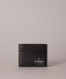 Calvin Klein（カルバン・クライン）の「カードケース - モノグラムロゴレザーカードホルダー（カードケース）」