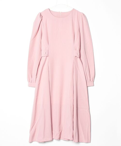 YUGA(ユーガ)の「YUGA_YGMC Korean-style Round-neck dress(ワンピース・レディース・ブラック/ピンク・FREE)」の14枚目の写真