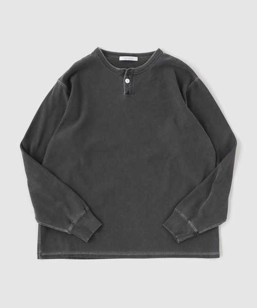JOURNAL STANDARD(ジャーナルスタンダード)の「OE ロウ カウント バック ヘンリーネック ロンT(Tシャツ/カットソー・メンズ・ホワイト/ブラウン系その他/オレンジ系その他/ブラック系その他・MEDIUM/LARGE)」の1枚目の写真