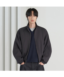 26 FW ハイネック ブルゾン カーブド クロップド ジャケット (3カラー)