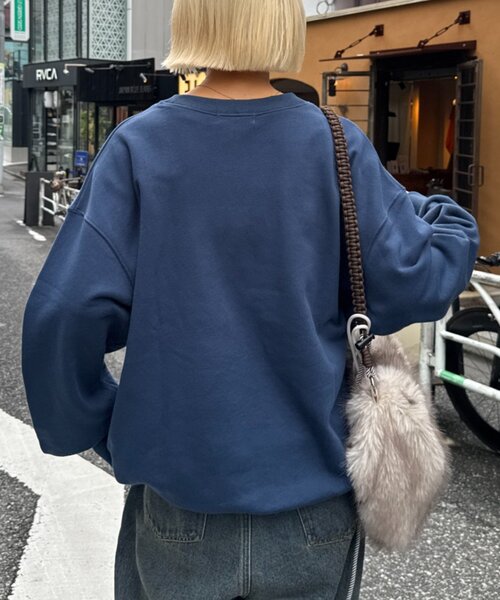 CIAOPANIC TYPY(チャオパニックティピー)の「【UNISEX】手書きメッセージロゴスウェット/WEB限定カラーあり(スウェット・レディース・ホワイト/ネイビー/グレー/ホワイト系その他・MEDIUM/LARGE)」の15枚目の写真