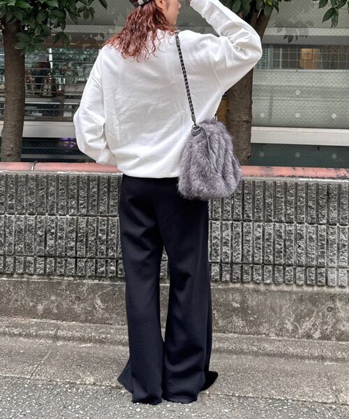 CIAOPANIC TYPY(チャオパニックティピー)の「【UNISEX】手書きメッセージロゴスウェット/WEB限定カラーあり(スウェット・レディース・ホワイト/ネイビー/グレー/ホワイト系その他・MEDIUM/LARGE)」の11枚目の写真