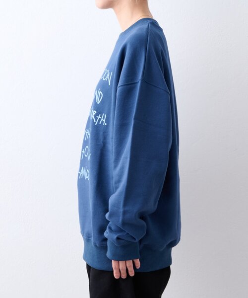 CIAOPANIC TYPY(チャオパニックティピー)の「【UNISEX】手書きメッセージロゴスウェット/WEB限定カラーあり(スウェット・レディース・ホワイト/ネイビー/グレー/ホワイト系その他・MEDIUM/LARGE)」の13枚目の写真