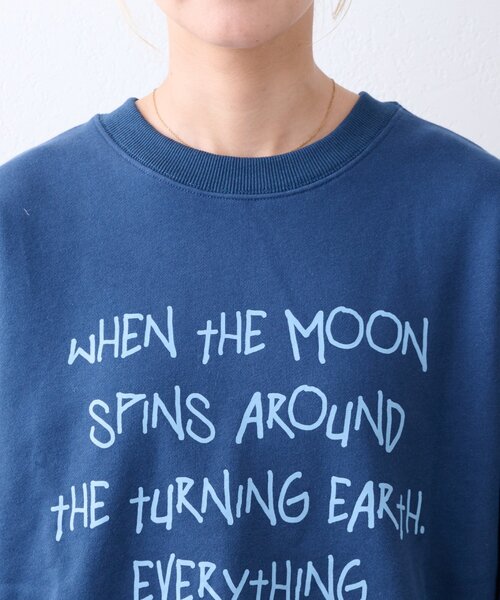 CIAOPANIC TYPY(チャオパニックティピー)の「【UNISEX】手書きメッセージロゴスウェット/WEB限定カラーあり(スウェット・レディース・ホワイト/ネイビー/グレー/ホワイト系その他・MEDIUM/LARGE)」の5枚目の写真