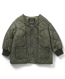 F.O.KIDS（エフオーキッズ）の「F.O.KIDS/エフオーキッズ キルトジャケット フード付き ライトアウター アウトドア スポーツ 公園 2026年秋冬 秋服 冬服（ブルゾン）」