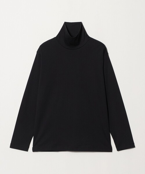 BEAUTY&YOUTH UNITED ARROWS(ビューティーアンドユースユナイテッドアローズ)の「ハイゲージ タートルネック カットソー 抗菌防臭(Tシャツ/カットソー・メンズ・ブラック/ホワイト・M/XL/S/L)」の2枚目の写真