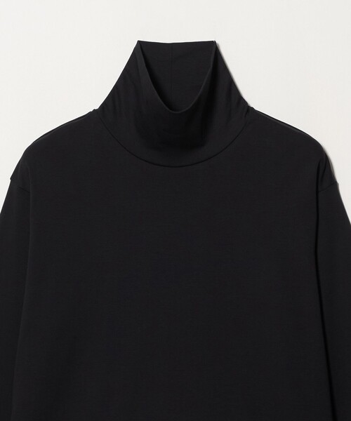 BEAUTY&YOUTH UNITED ARROWS(ビューティーアンドユースユナイテッドアローズ)の「ハイゲージ タートルネック カットソー 抗菌防臭(Tシャツ/カットソー・メンズ・ブラック/ホワイト・M/XL/S/L)」の4枚目の写真