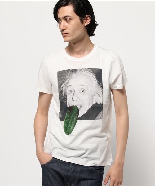 LES BENJAMINS（レス ベンジャミンズ）の「EINSCUMBER カットソー（Tシャツ/カットソー・メンズ・ブラック/ホワイト・X-SMALL/MEDIUM/SMALL）」の2枚目の写真